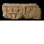 Part of a funerary pillar