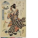 Ukiyo bijin jūnikagetsu (Ephemeral beauties in the Twelve Months): Seventh Month - The Star Festival
