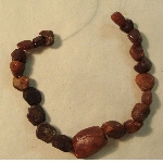 Necklace in amber