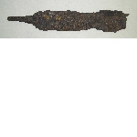Fragment of the blade of a sword