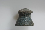 Game piece in faience