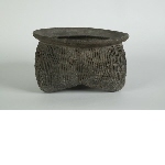 Tripod cooking vessel, li 鬲 (funerary vessel)