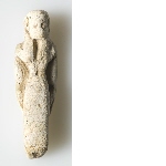 Fragment of a figurine of a woman with a loin cloth