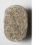 Commemorative scarab of Amenhotep III