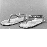 Pair of funerary sandals