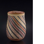 Beaker with twisted decoration