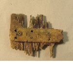 Fragment of an antler comb