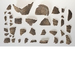 Fragments of a terra rubra pot