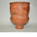 Reconstructed urn made of terra rubra