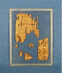 Fragment of a Greek papyrus