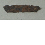 Fragment of an iron plate