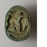 Scarab with Thoth and Re-Horakhty