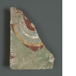 Fragment of a relief: man and falcon