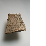 Coptic ostracon containing a tax receipt