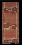Fragment of a stair carpet