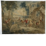 Teniers : dance around a maypole