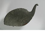 Cosmetic palette in the shape of a bird