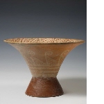 Bowl with painted geometrical decoration