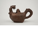 Teapot in the shape of a phoenix