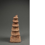 Model of a stupa