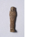 Ouchebti de Pediptah, prêtre d'Anubis, avec inscription