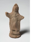 Figurine of a woman with raised hands
