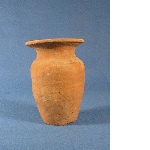 Vase with flat base