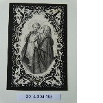 In memoriam card - Image representing the Madonna and Child