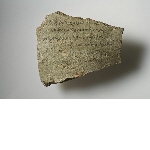 Coptic ostracon containing a tax receipt