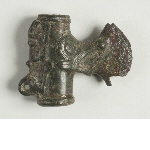 Socket of a halberd axe