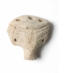 Fragment of a votive statuette of a woman