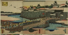 L'arrivée de Yoritomo à Kyōto 
