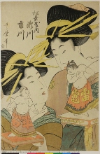 Les courtisanes Segawa et Ichikawa de la maison Matsubaya (Matsubaya uchi Segawa Ichikawa)