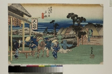 Tōkaidō gojūsan tsugi no uchi (Les cinquante-trois relais de la grand-route du Tokaido) : Totsuka 