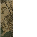 Tiger in a bamboo grove 