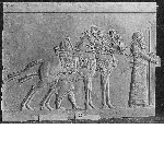 Bas-reliëf uit het paleis van Assurbanipal : Leeuwenjacht