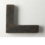 Object in the shape of a try-square