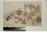 Untitled series of amusements of Shōjō: Shōjō banquet