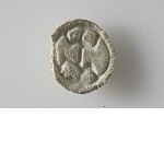 Button seal with human figure