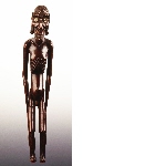 Figurine of man with ribs - "moai kavakava"