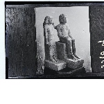 Group statue of Imhotep and Ankh-Hathor
