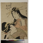 The courtesans Segawa and Ichikawa of the Matsubaya 