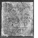 Bas-relief du palais d'Assurbanipal : Guerriers sur leurs chars