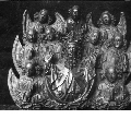 Fragment of a retable: God the Father and chorus of angels