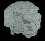 Fragments of a hunting scene