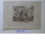 Memorial card for a death - S. Ignatius Merti
