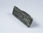 Stamp seal bearing the retrograde inscription: C. LENTULUS